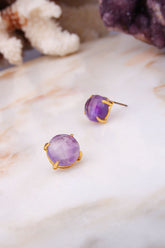 Amethyst Boucles d'oreilles